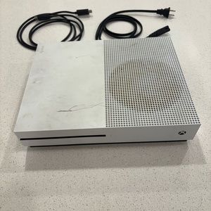 Xbox One S Console with Cables